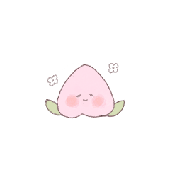 [LINEスタンプ] ふんわりもも