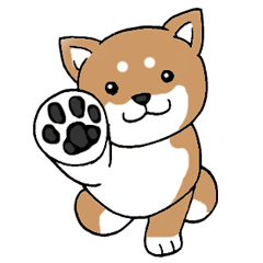 [LINEスタンプ] 柴犬のもなか