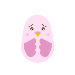 [LINEスタンプ] インコの『喜怒哀楽』怒＆哀ver