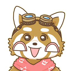 [LINEスタンプ] 可愛いレッサーパンダのマサフィースタンプ