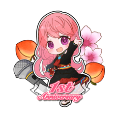 [LINEスタンプ] hinqn0〜1st Anniversary〜