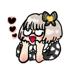 [LINEスタンプ] 限界オタク♡じあろちゃん