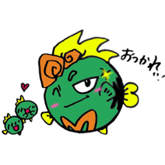 [LINEスタンプ] ブラック★パス君