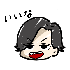 [LINEスタンプ] 73分けキャラ