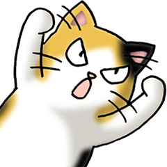 [LINEスタンプ] 猫じゃ² その1（日常会話用）