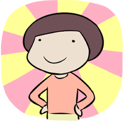 [LINEスタンプ] ショートカットの人の基本スタンプ