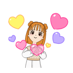[LINEスタンプ] ガールズ・スタンプ