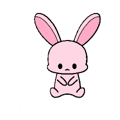 [LINEスタンプ] うさぎのナイトルーティーン2