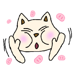 [LINEスタンプ] ふわにゃん5