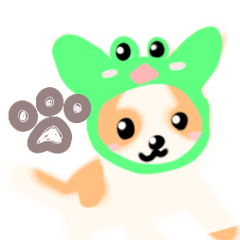 [LINEスタンプ] かわいい犬のスタンプ ポテト 168