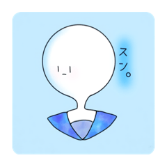 [LINEスタンプ] しゃぼんだまちゃん