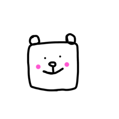 [LINEスタンプ] しかくいanimals