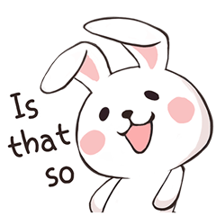 [LINEスタンプ] ララビット(英語版)