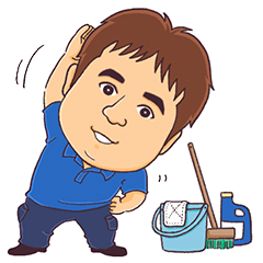 [LINEスタンプ] 信和クリーンラボ1