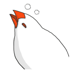 [LINEスタンプ] 文鳥あるある