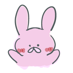 [LINEスタンプ] おうさぎちやん