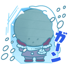 [LINEスタンプ] あたまでっかちとたこやキング4