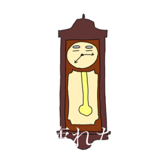 [LINEスタンプ] 掛け時計の日常スタンプ