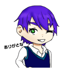 [LINEスタンプ] オリジナルキャラ「ユイト」