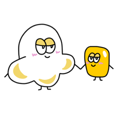 [LINEスタンプ] ポップコーンくん☺︎