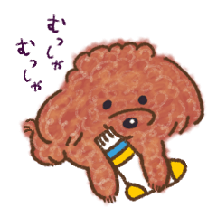 [LINEスタンプ] まいにち◎むぎ族