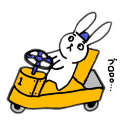 [LINEスタンプ] うさぎ卸売市場