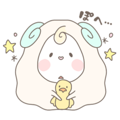 [LINEスタンプ] アモくんとぴよりん✨スタンプ