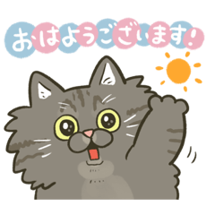 [LINEスタンプ] 仕事で使えるシンプルでかわいい ねこ