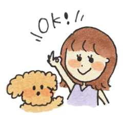 [LINEスタンプ] まりとしゅったん