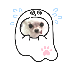 [LINEスタンプ] おばけのお千代とお友達の画像（メイン）
