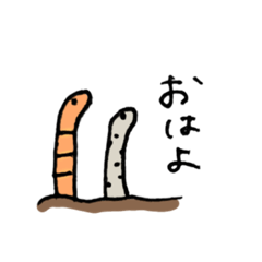 [LINEスタンプ] かわいい！海の生き物たち