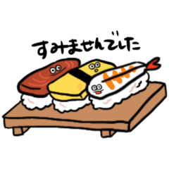 [LINEスタンプ] いろんなたべものたちのスタンプ