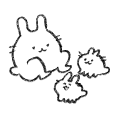 [LINEスタンプ] いまちゃんうさぎ2