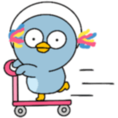 [LINEスタンプ] ぱぴぷペンギン