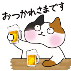 [LINEスタンプ] もちもちねこ もちのすけ