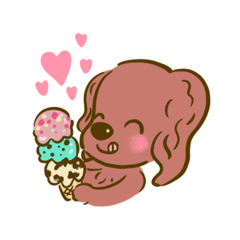 [LINEスタンプ] 毎日使える！かわいいキャバリア