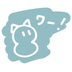 [LINEスタンプ] だるまねこちゃ