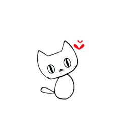 [LINEスタンプ] ねこの人見さん