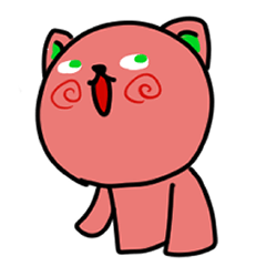 [LINEスタンプ] とても雑な猫