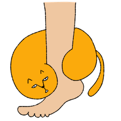 [LINEスタンプ] ぽっちゃり 猫