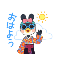 [LINEスタンプ] 春だぜ