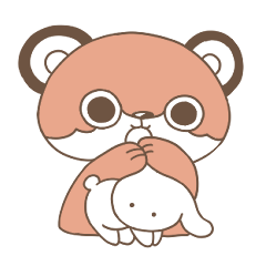 [LINEスタンプ] くまっぽいらいおん