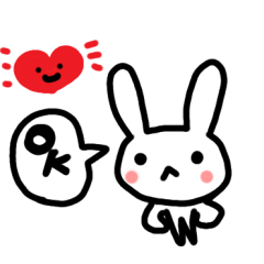 [LINEスタンプ] うさぎちゃん♡癒しの日常