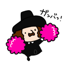 [LINEスタンプ] 2doorの不思議な西洋人 第一弾