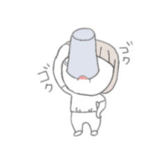 [LINEスタンプ] しらたま2歳語録2。愛しのHappy humans.⑥