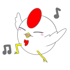 [LINEスタンプ] にわとりちゃんのスタンプ