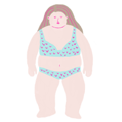[LINEスタンプ] おでぶちんの日常