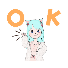 [LINEスタンプ] 高校生 さらちゃん