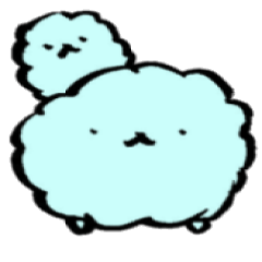 [LINEスタンプ] もこさんず