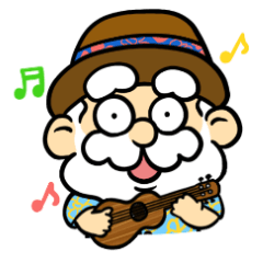 [LINEスタンプ] ALOHA SANTA 3（アロハサンタ3）